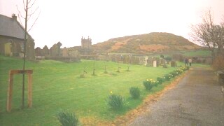 View from Maughold churchyard